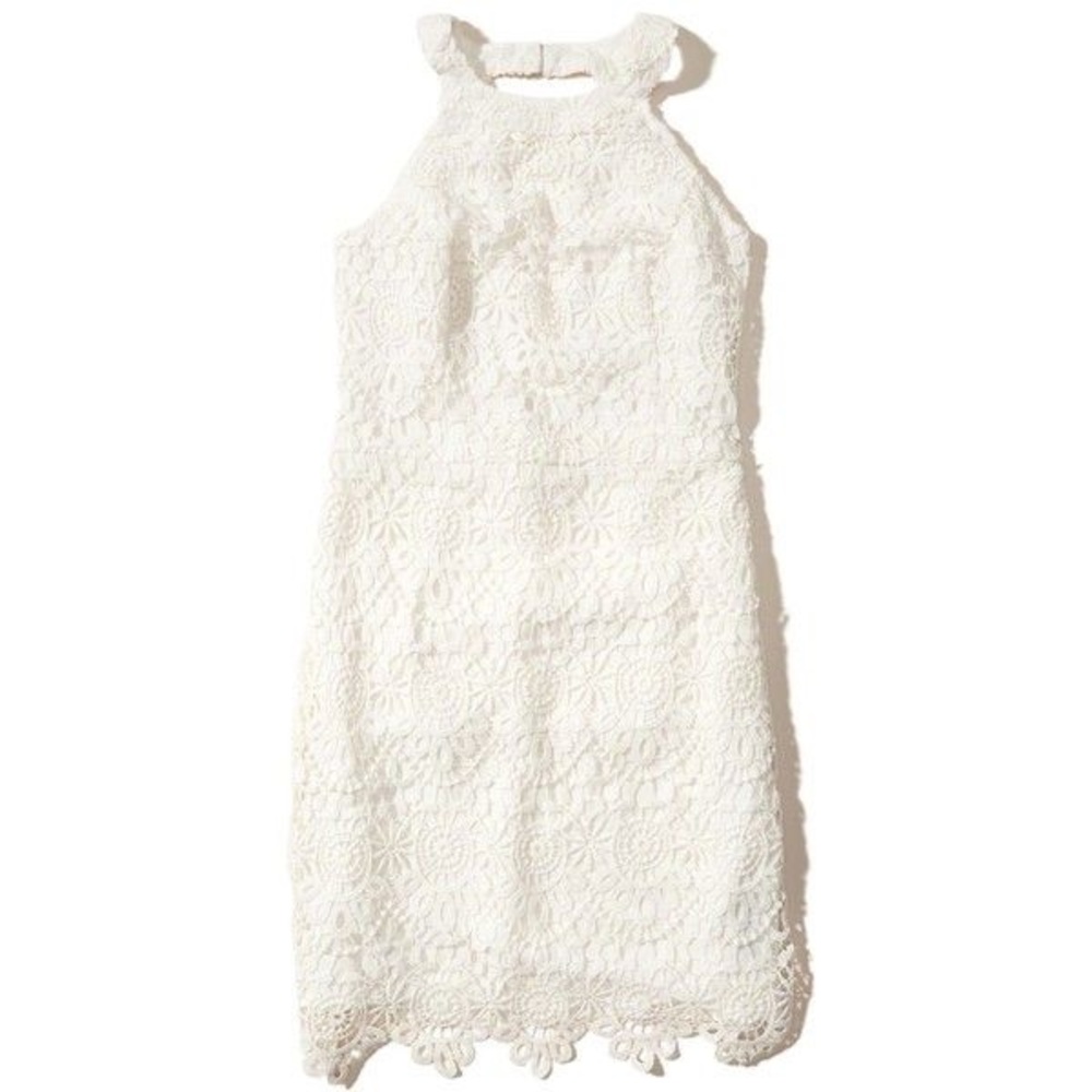 Hollister high-neck lace dress